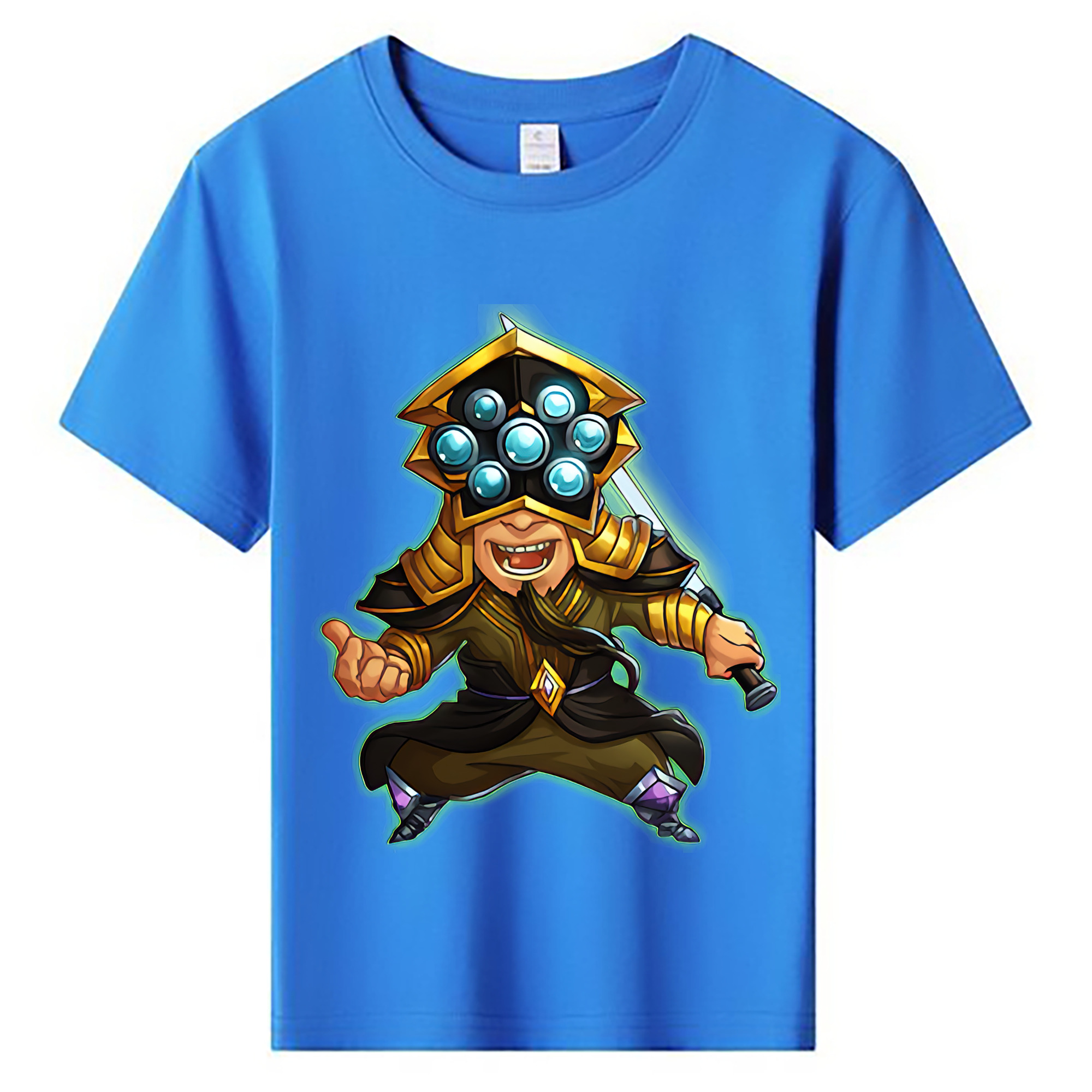 （画像用） リーグ・オブ・レジェンド League of Legends LOL 綿100％キッズTシャツ（フロントプリント）
